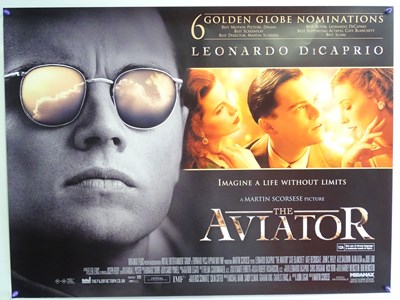 Lot 176 - THE AVIATOR (2004) - UK Quad film poster for...