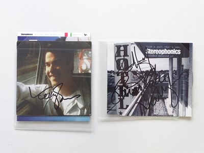 Lot 457 - A pair of signed CDs by STEREOPHONICS (2)