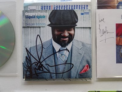 Lot 460 - A collection of signed CDs by various male...