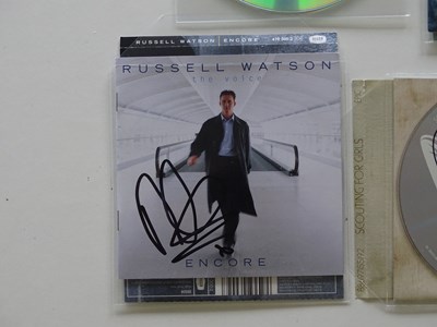 Lot 460 - A collection of signed CDs by various male...