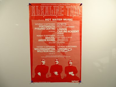 Lot 467 - ALKALINE TRIO 'Good Mourning' album promo tour...