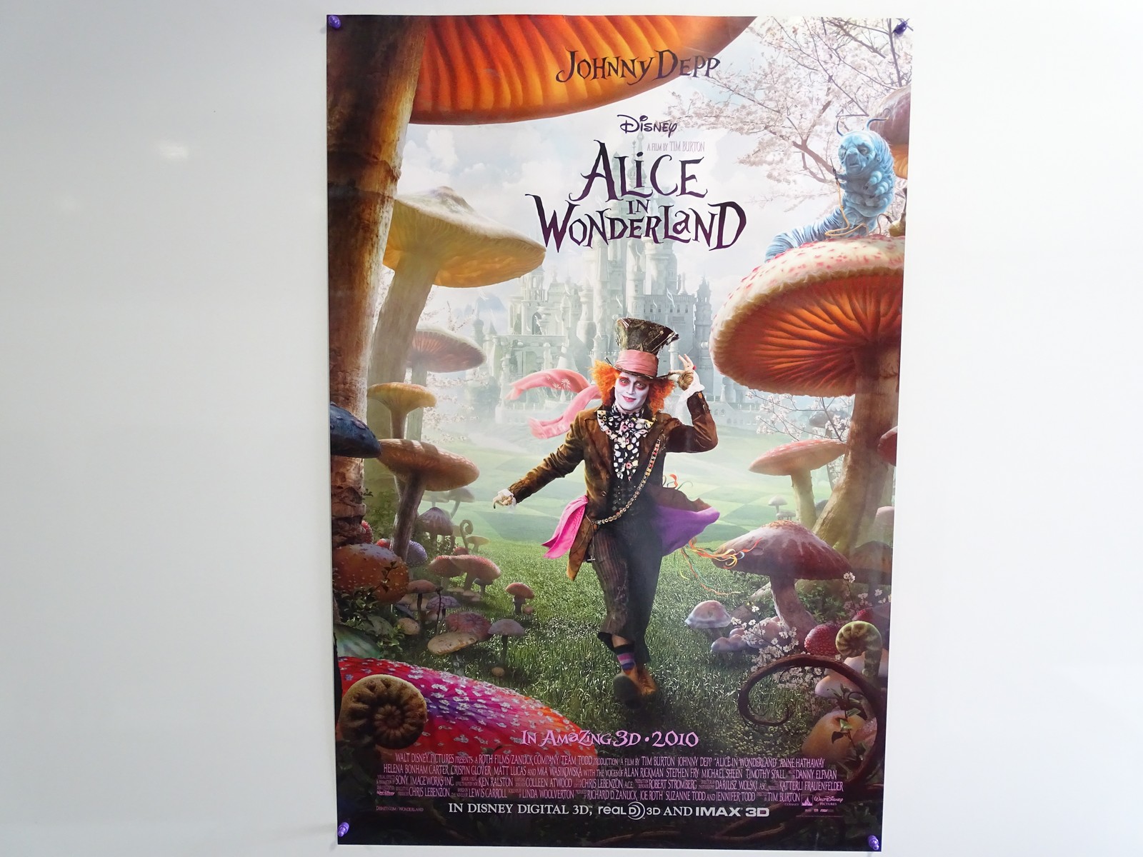 Alice In Wonderland (Triptych) - 2010 - Original Movie Posters