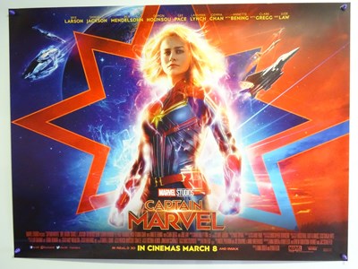 Lot 274 - CAPTAIN MARVEL (2019) - A group of three film...