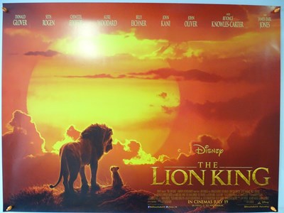 Lot 133 - WALT DISNEY: THE LION KING (1994 and 2019) - A...