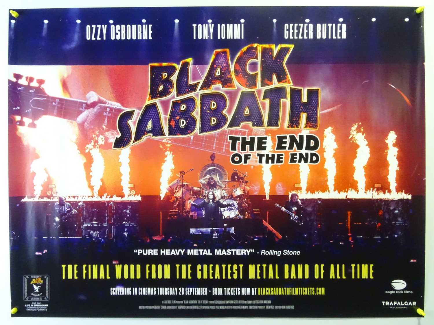 Lot 479 - BLACK SABBATH (Ozzy Osbourne) THE END OF THE...