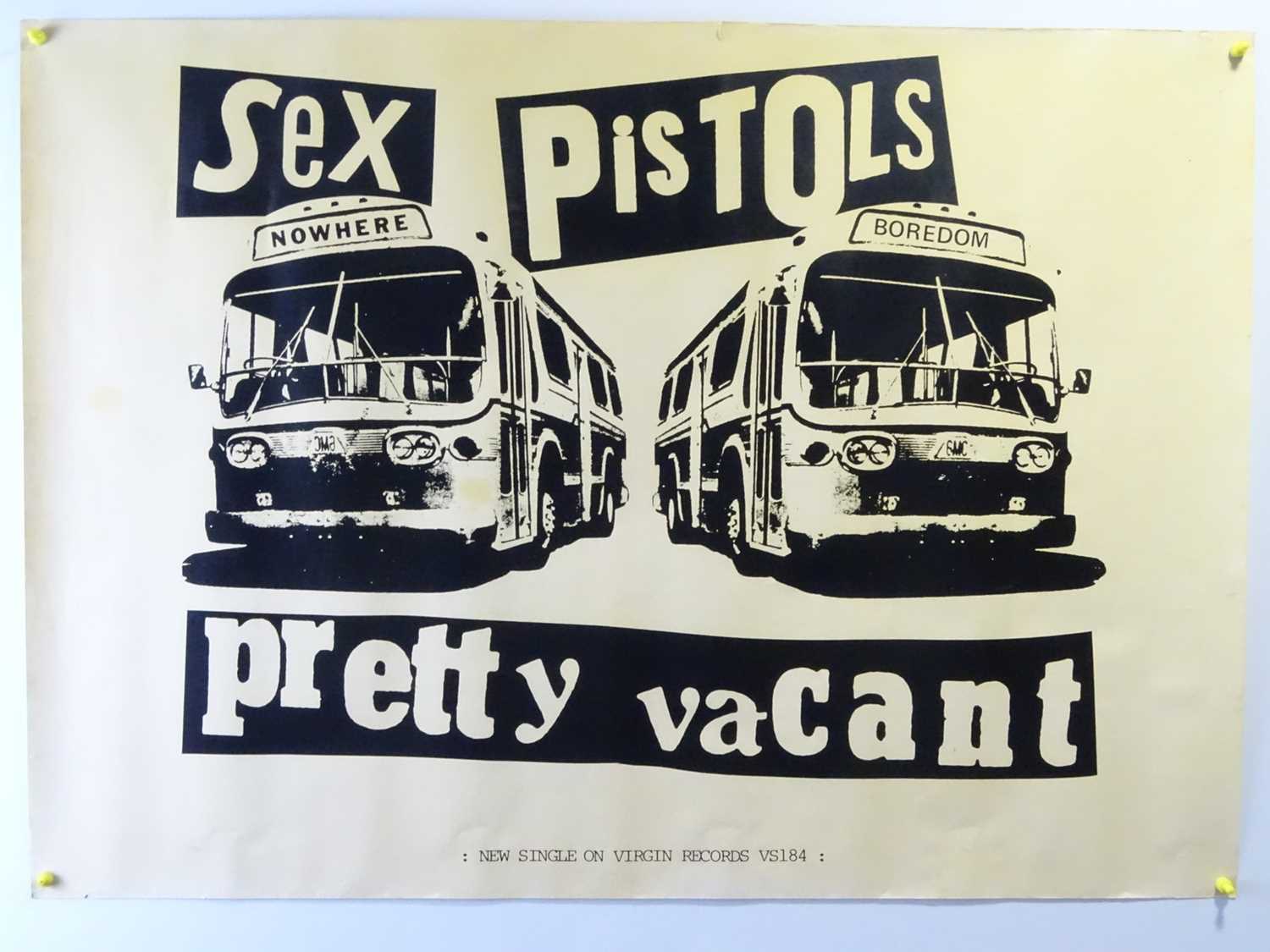 Lot 496 - THE SEX PISTOLS - An original 'Pretty Vacant'...
