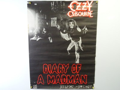 Lot 481 - OZZY OSBOURNE - An original 1981 album poster...