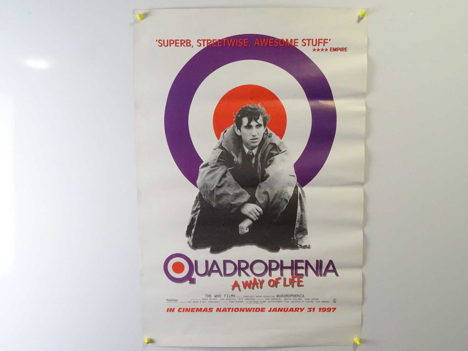 Lot 505 - QUADROPHENIA (1997 re-release) UK Double Crown...