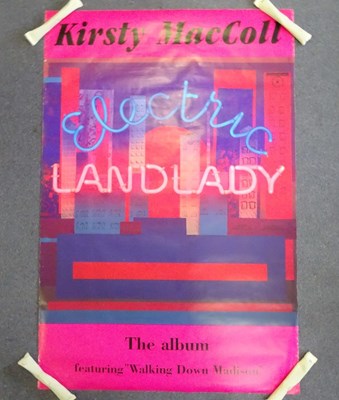 Lot 486 - KIRSTY MACCOLL - A promotional Bus Shelter...