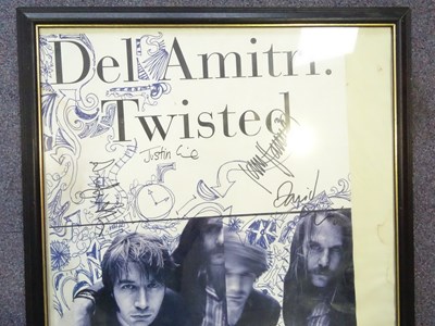 Lot 487 - DEL AMITRI - A 1995 promotional album poster...