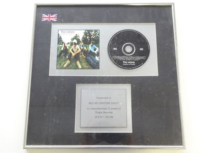 Lot 491 - THE VERVE - A framed and glazed copy of 'Urban...