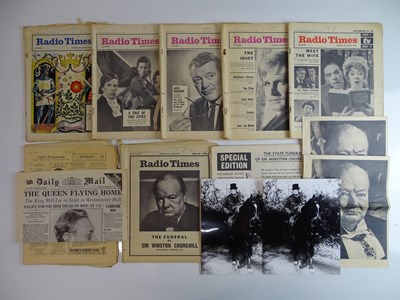 Lot 403 - A collection of vintage Radio Times magazines...