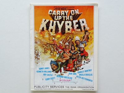 Lot 166 - CARRY ON UP THE KHYBER (1968) - UK One Sheet...