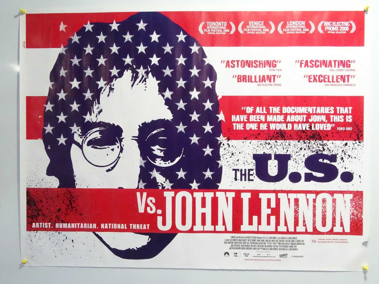 Lot 492 - THE US vs JOHN LENNON (2006) - A pair of UK...