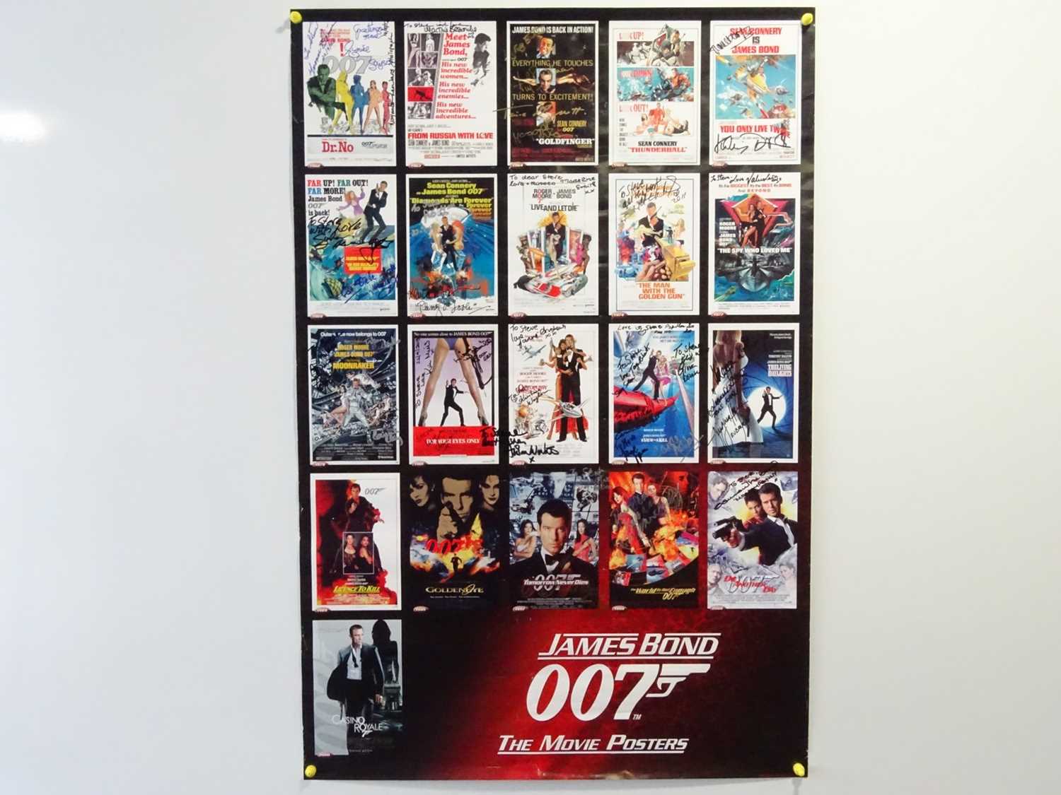 Lot 331 - JAMES BOND - 'James Bond 007 The Movie Posters'...