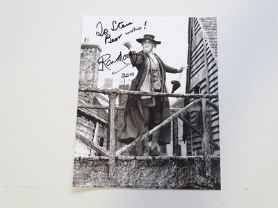 Lot 196 - OLIVER - A 10" x 8" signed and dedicated...