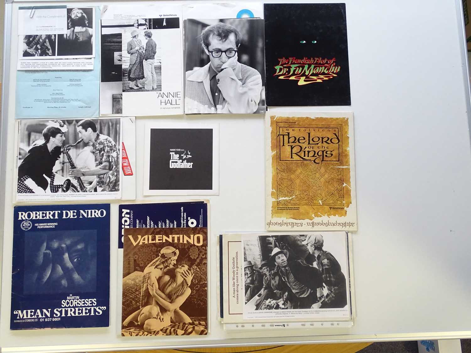 Lot 9 - A large quantity of press synopses and stills...