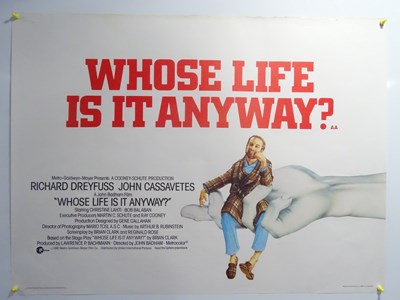 Lot 185 - WHOSE LIFE IS IT ANYWAY (1981) - rolled UK...