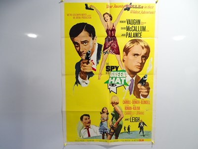 Lot 94 - THE SPY IN THE GREEN HAT (1966) - One sheet...