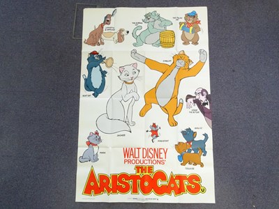 Lot 116 - THE ARISTOCATS (1979) UK (60" x 40")...
