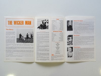 Lot 374 - THE WICKER MAN (1973) - BRITISH PRESS CAMPAIGN...