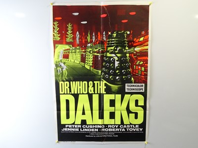 Lot 208 - DR. WHO AND THE DALEKS (1965) - Later release -...