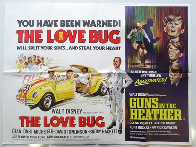 Lot 144 - HERBIE: A group of three UK Quad film posters...