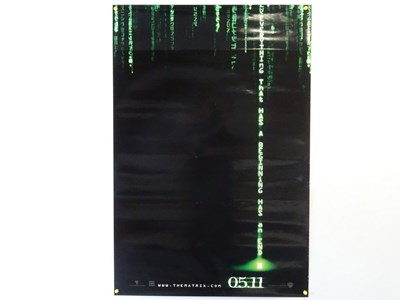 Lot 210 - THE MATRIX (1999) - US One Sheet Movie Poster...