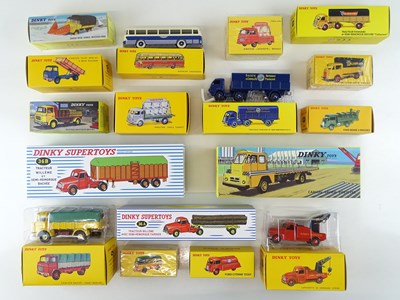 Lot 10 - A large quantity of ATLAS DINKY lorries and...