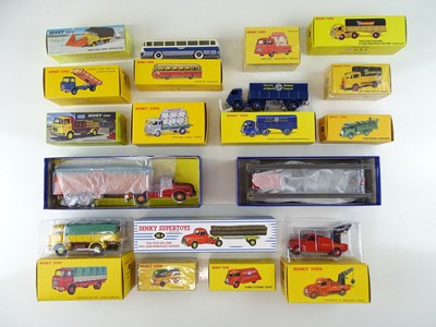 Lot 10 - A large quantity of ATLAS DINKY lorries and...