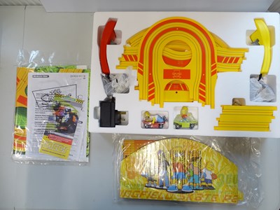 Lot 111 - A MICRO SCALEXTRIC The Simpsons Skateboard...
