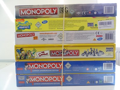 Lot 117 - A group of Monopoly sets, all sealed as new,...