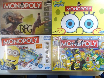 Lot 117 - A group of Monopoly sets, all sealed as new,...