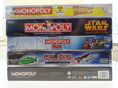 Lot 124 - A group of Monopoly sets, all sealed as new,...