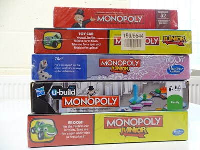 Lot 125 - A group of Monopoly sets, all sealed as new,...
