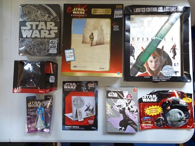 Lot 127 - A large group of STAR WARS collectable items...