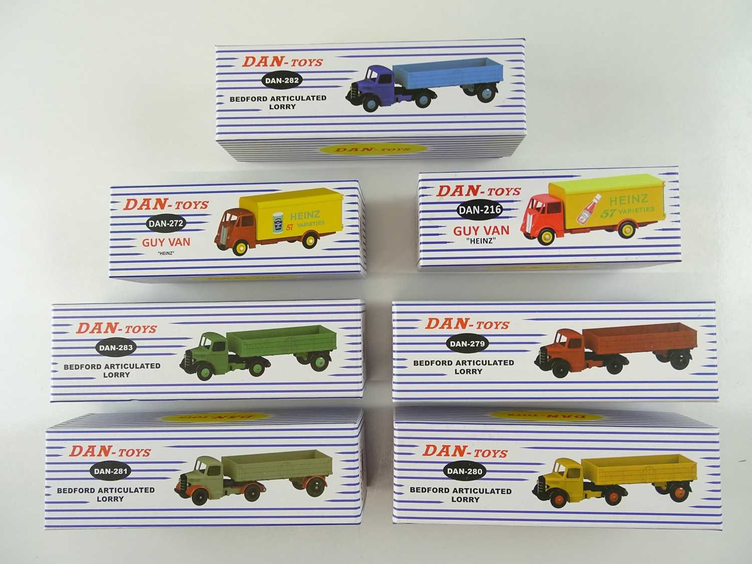 Lot 12 - A group of DAN-TOYS reproduction DINKY toys...