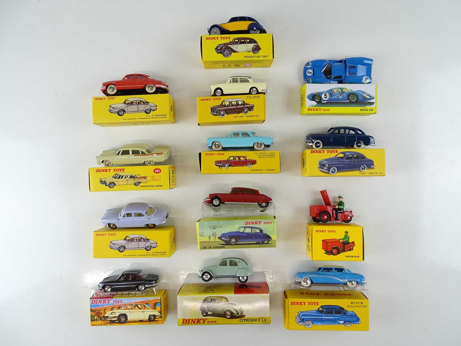 Lot 13 - A large quantity of ATLAS DINKY cars from the...