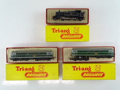 Lot 148 - A group of TRI-ANG TT Gauge locomotives...