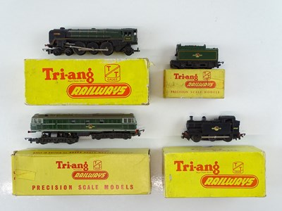 Lot 149 - A group of TRI-ANG TT Gauge locomotives...