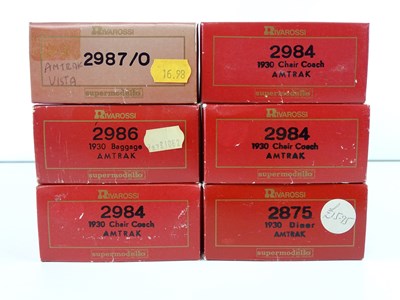 Lot 169 - A group of RIVAROSSI HO Gauge American Outline...