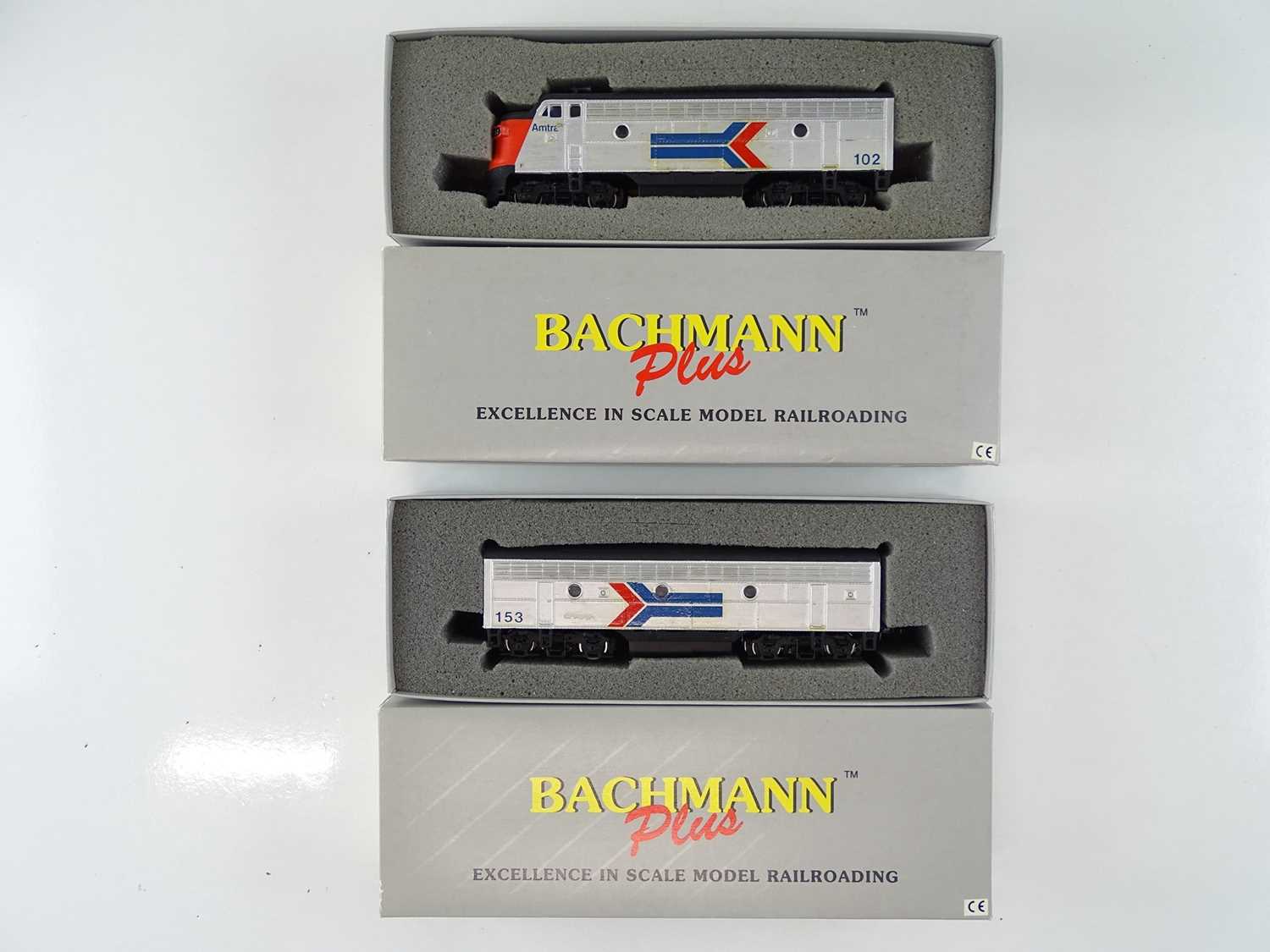 Lot 178 - A BACHMANN Plus American Outline HO Gauge EMD...