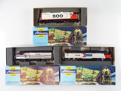 Lot 183 - A group of HO Gauge ATHEARN American Outline...