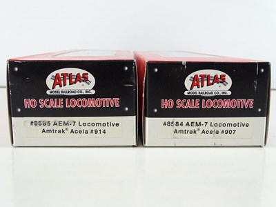 Lot 199 - A pair of ATLAS HO Gauge American Outline...