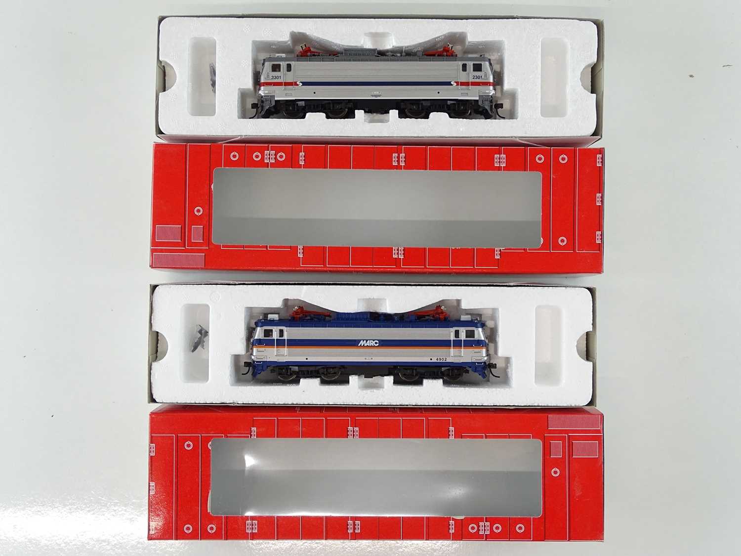 Lot 202 - A pair of ATLAS HO Gauge American Outline...