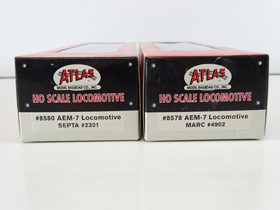 Lot 202 - A pair of ATLAS HO Gauge American Outline...