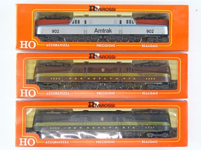 Lot 206 - A group of HO Gauge RIVAROSSI American Outline...