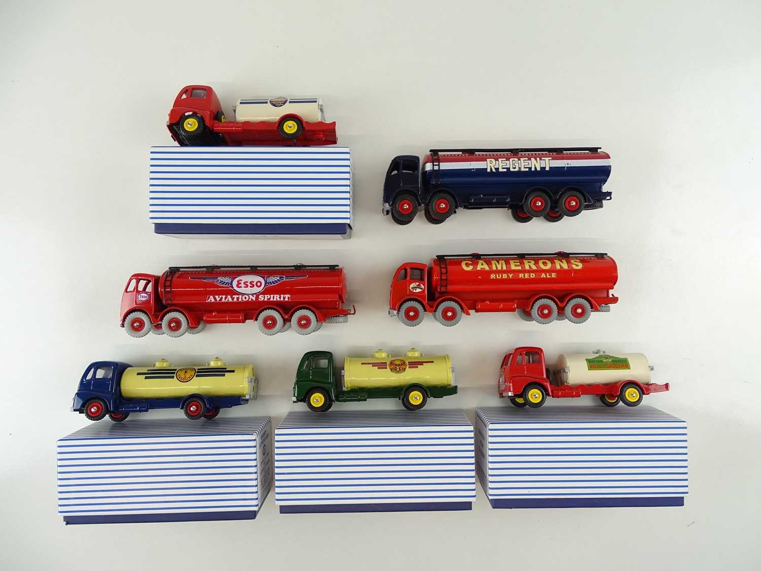Lot 20 - A group of ATLAS DINKY tanker lorries, mostly...