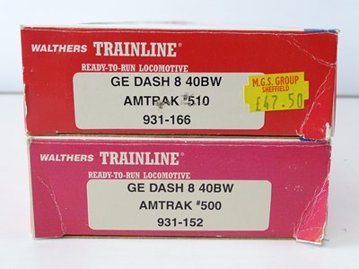 Lot 228 - A pair of WALTHERS American Outline HO Gauge...