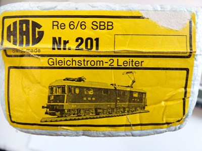 Lot 256 - A HAG HO Gauge Swiss Outline Nr. 201 Re 6/6...